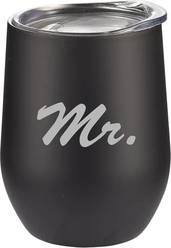 Miniatura 2 de Visol Vino Mr. and Mrs. Wine - Taza de café con aislamiento de doble pared