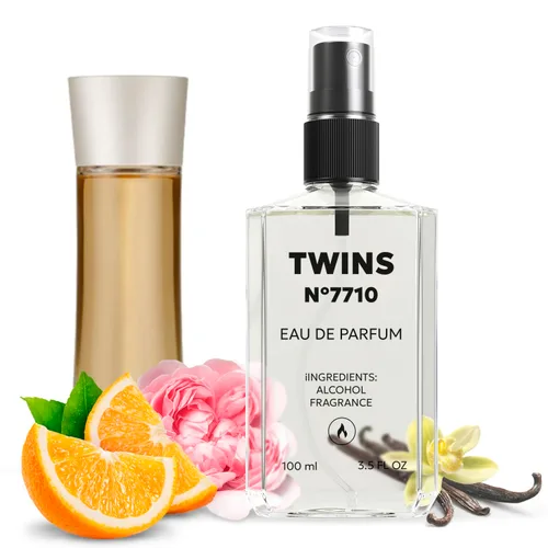 Miniatura 33 de TWINS Impresión de Bouquet Floral Perfume para mujer Eau de Parfum No.1179 3.4 fl oz (100 ml)