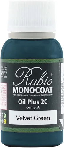 Miniatura 12 de Rubio Monocoat Muestra de Acabado de Aceite para Madera - Puro Aceite Plus Parte A Aceite de Linaza de Secado Rápido y Ecológico para Uso Pure
