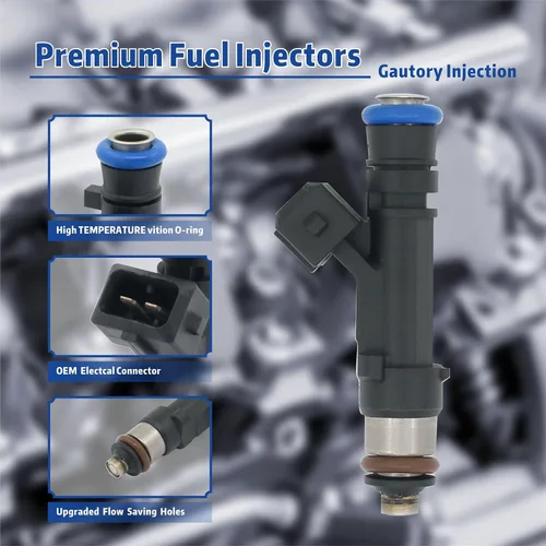 Miniatura 4 de 0280158205 Boquilla de inyector de combustible compatible con Chevy Cruze Eco LT LTZ 2011-2015 Buick Encore 2013-2021 Chevy Sonic 2012-2020 Chevy