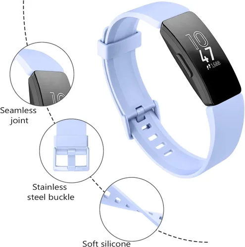 Miniatura 2 de Paquete de 3 correas de repuesto compatibles con Fitbit Inspire HR/Fitbit Inspire/Fitbit Ace 2/Fitbit Inspire 2, accesorio ajustable, pulsera