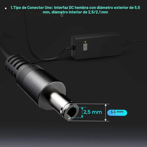 Miniatura 3 de EVAPLUS Certificado UL 54.6V 1.5A Cargador Rápido para Bicicleta Eléctrica de 48V - Reemplazo para Razor, Jetson, Voyage, Gotrax, Ninebot, Segway