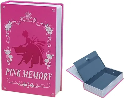 Miniatura 6 de Caja fuerte para libros con cerradura de llave, caja de seguridad oculta para dinero en efectivo y joyas, caja de almacenamiento de dinero ignífuga