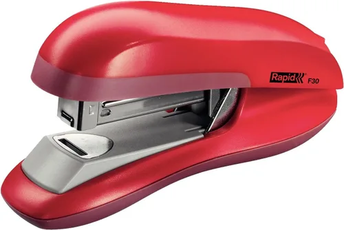 Miniatura 2 de Rapid F30 Fashion - Engrapadora de media tira, capacidad para 30 hojas, grapado plano, diseño ergonómico, negro, 23256500