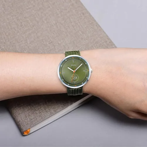 Miniatura 3 de Relojes deportivos impermeables para mujer, correa de nailon, reloj analógico de cuarzo, regalo para niñas y señoras