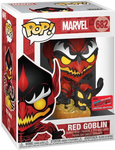 Miniatura 3 de Marvel Funko Pop! Red Goblin #682 (exclusivo compartido)
