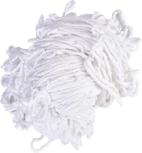 Miniatura 8 de Red de portería de fútbol y fútbol de 9.8x6.6 ft fabricada con fibra de polipropileno de alto impacto, ideal para partidos deportivos y entrenamiento