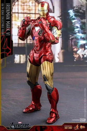 Miniatura 4 de Hot Toys Figura de Marvel The Avengers Iron Man Mark VI DIECAST a escala 1/6