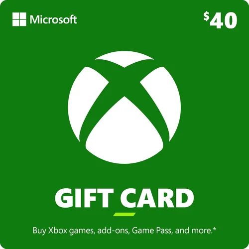 Tarjeta de regalo Xbox de $40 [Código digital]