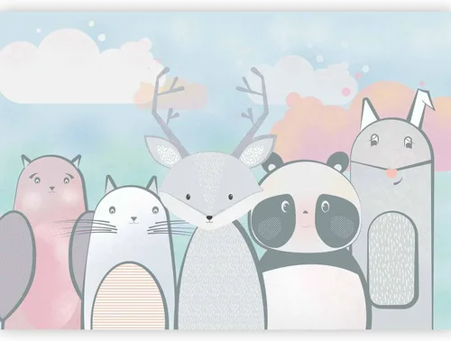 Miniatura 13 de artgeist Mural de pared para niños, 173 x 124 pulgadas, papel tapiz autoadhesivo removible, gran adhesivo, decoración de pared, diseño de globos, #05
