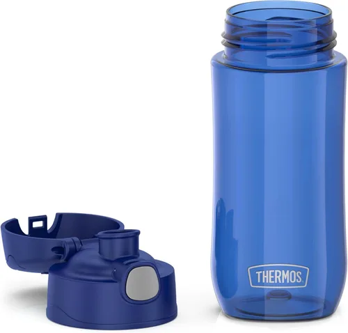 Miniatura 5 de THERMOS FUNTAINER Botella de hidratación de plástico de 16 onzas con boquilla, Blueberry Azul (Arándano)