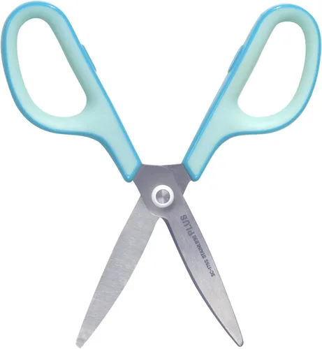 Miniatura 5 de Plus Fit 35061, tijeras curvas grandes, Azul S