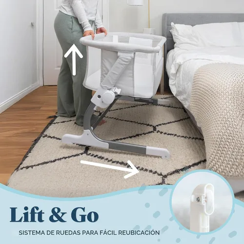 Miniatura 13 de Baby Delight Beside Me Cuna lateral y cama de noche para bebé