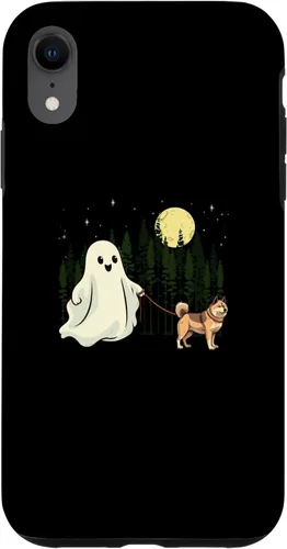 Miniatura 24 de iPhone 12 Pro Max Akita Walking Ghost Halloween Funny Kids Costume Case