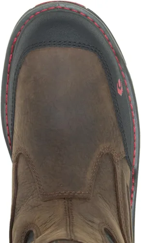 Miniatura 5 de Wolverine Overman Nano Toe - Botas de trabajo impermeables para hombre de 10 pulgadas