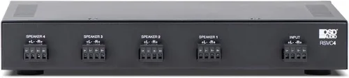 Miniatura 2 de OSD Audio Selector de altavoces 4X con resistencia de control de volumen Audiófilo - RSVC4