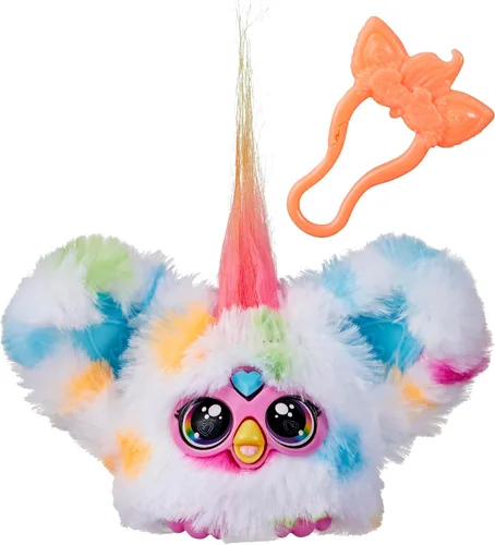 Miniatura 13 de Furby Furblets Groo-Vee Amigo Mini, más de 45 sonidos y música, habla solo Furbish, juguetes de peluche electrónicos, morado, regalos