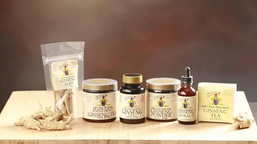 Miniatura 6 de Burmeister Ginseng Té suelto de ginseng americano cultivado en Wisconsin, paquete de 1 oz, aumenta la energía, afronta el estrés