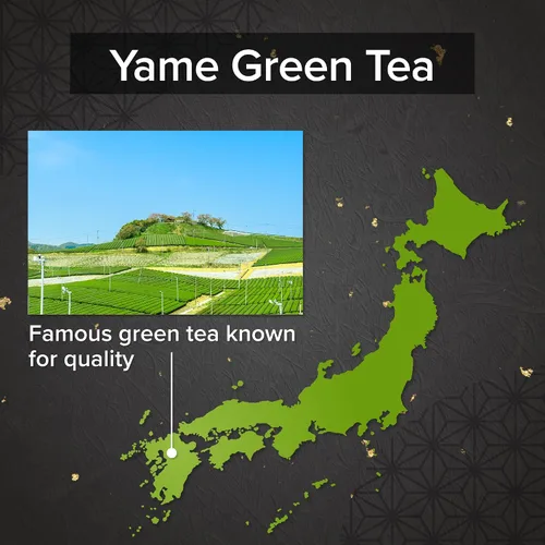 Miniatura 6 de [Granja Onkatsu] Serie Yame Matcha - Grado premium y ceremonial - Té japonés hecho en Japón - Etiqueta inglesa (grado ceremonial de Yame)