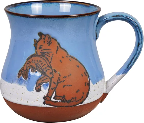Miniatura 9 de MPotTo Taza de cerámica con oso polar de 16 onzas, taza de café novedosa para hombres y mujeres, regalo de cumpleaños para hombres y mujeres, regalo