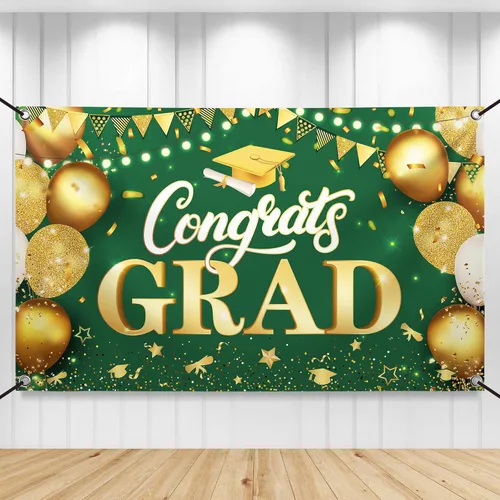 Miniatura 14 de KatchOn, Cartel de fotos de graduación de felicitaciones – Xtralarge, 72 x 44 pulgadas Cartel de fotos personalizado de graduación Fondo