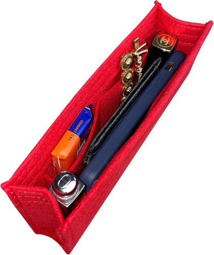 Miniatura 6 de Divitize Premium Purse Organizer fits Envelope Purse Organizer, for Large Envelope Bag Insert, Medium Envelope Bag Insert, Handmade 2mm Felt Snug