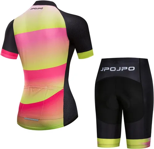 Miniatura 117 de Hotlion Conjuntos de camisetas de ciclismo para mujer, ropa de ciclismo de verano, trajes de bicicleta de carretera, ropa de ciclismo de manga corta
