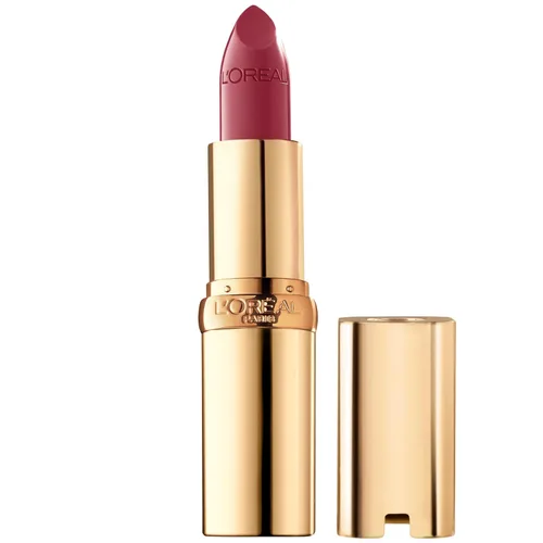 L'Oreal Paris Colour Riche - Lápiz labial cremoso e hidratante satinado con aceite de argán y vitamina E, Berry Parisienne, 1 unidad