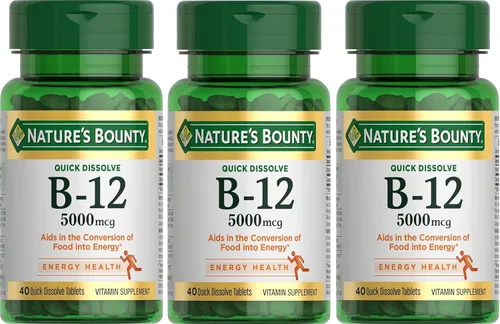 Miniatura 7 de Nature's Bounty Vitamina B-12 500 mcg, 100 ea(Paquete de 3)