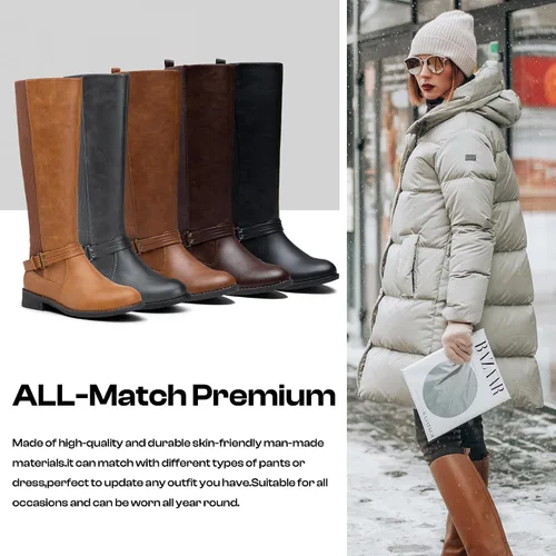 Miniatura 8 de Vepose Botas altas hasta la rodilla de equitación 955 Comfort para mujer