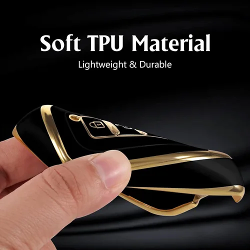 Miniatura 6 de Estuche para Llave Inteligente de TPU Funda Protectora Compatible con Azera Elantra GT EQUUS Genesis Coupe Santa FE Sonata Tucson Veloster KIA