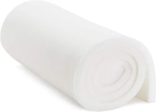 Linenspa Cojín de espuma artesanal de alta densidad, perfecto para sillas, sofás, cabeceros y proyectos de bricolaje, 1 x 24 x 72 pulgadas, color