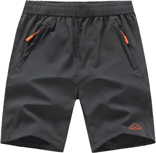 TBMPOY Pantalones cortos de senderismo para hombre de 7 pulgadas 9 pulgadas, de secado rápido, atléticos, gimnasio, deportes al aire libre, 3