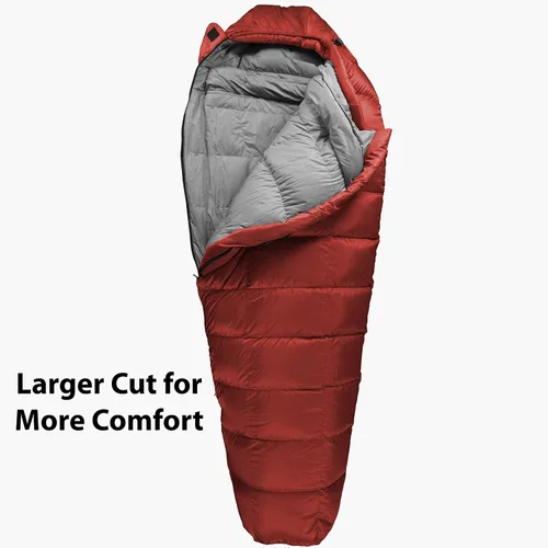 Miniatura 6 de Outdoor Vitals Summit - Saco de dormir de más de 800 libras de potencia de relleno ultraligero para mochilero, saco de dormir ligero para senderismo