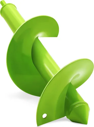 Broca de Taladro Helicoidal para Plantar - Broca de Taladro de Jardín de Servicio Pesado de 4"X12" Helicoidal - Herramienta Plantadora de Bulbos y