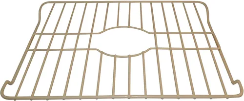 Miniatura 20 de Better Houseware Protectores de fregadero para fregadero de cocina, rejilla protectora de metal, 12 x 10.25 x 1 pulgadas, tapete negro