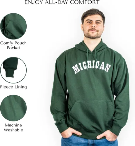 Miniatura 3 de College Oregon Hoodie, Unisex Sweatshirt Hoodie