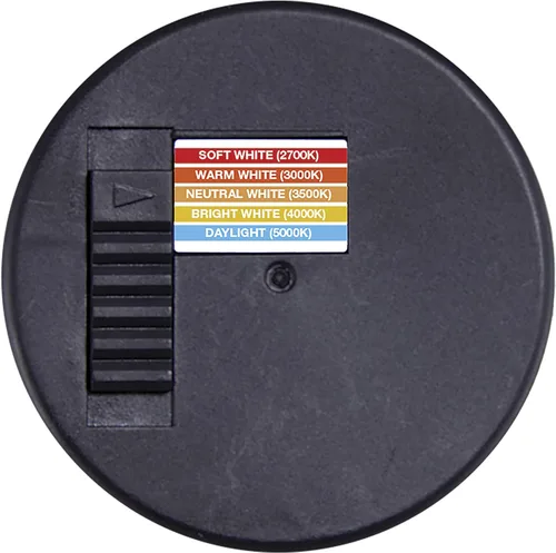 Miniatura 4 de Satco S11835/08 ColorQuick LED Downlight Retrofit, CCT seleccionable por color 2700K/3000K/3500K/4000K/5000K, 5-6 pulgadas, negro, paquete de 8
