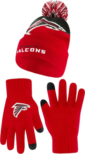 Miniatura 14 de Ultra Game Adults NFL Official Super Soft Winter Beanie Knit Hat With Warm Touch Screen Gloves Color del equipo 2