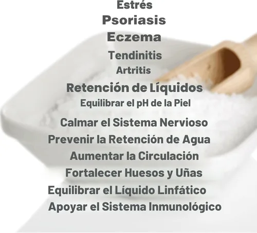 Miniatura 4 de One With Nature Sal del Mar Muerto 100% Pura para Baño, 5 libras Sin Fragancia. La Sal del Mar Muerto es Rica en Minerales Esenciales, Como