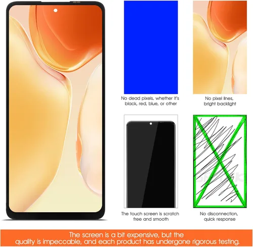 Miniatura 6 de para BLU F91 5G Reemplazo de pantalla para BLU F91 5G F0030UU 6.8 "Pantalla LCD táctil digitalizador Asamblea con herramientas