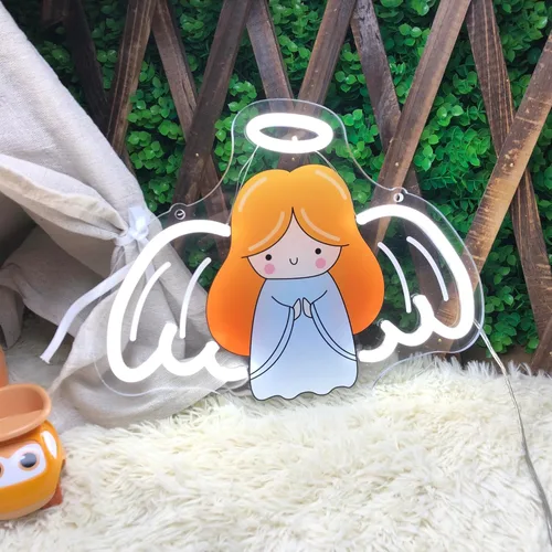 Miniatura 8 de Letrero de neón de robot, adorable y contemporáneo, luz de neón para decoración de sala de estar, letrero de neón para habitación de niños, regalo