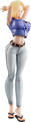 Miniatura 5 de Megahouse Dragon Ball DB Gals Android 18 Versión 3 Figura de PVC