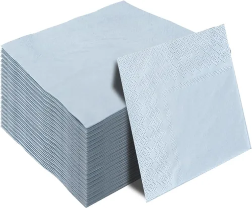 Miniatura 8 de Servilletas desechables de 2 capas de color rosa claro, servilletas de cóctel, servilletas de postre, servilletas de papel para boda, fiesta
