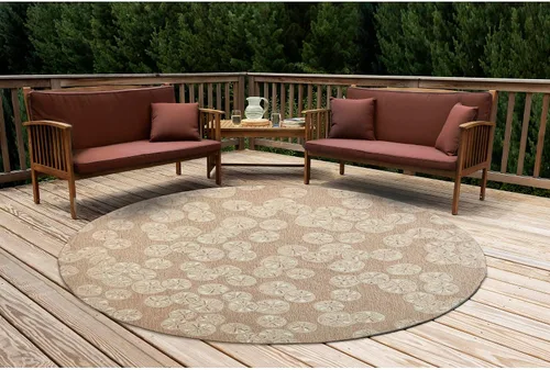 Miniatura 103 de Liora Manne CAPR5163633 - Alfombra costera para interiores y exteriores, color azul marino, 2 pies x 5 pies Cuerdas Navy