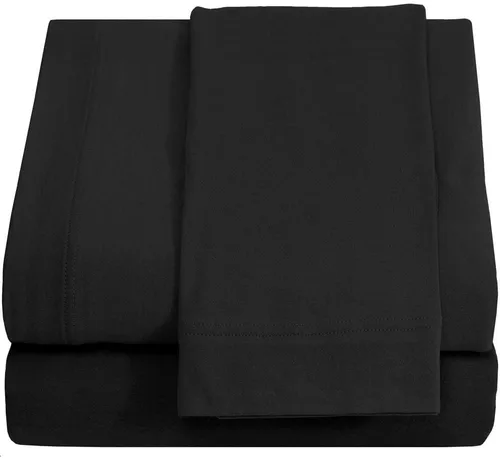 Miniatura 12 de Juego de sábanas Crescent Bedding de 100% algodón, extralargas, suaves y cómodas para cama de dos plazas
