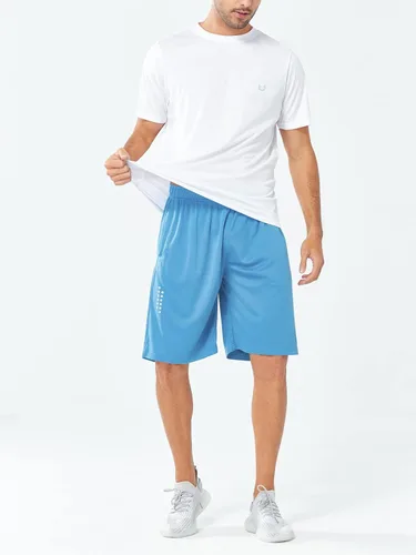 Miniatura 6 de NORTHYARD Pantalones cortos deportivos de baloncesto para hombre, de 10 pulgadas, para entrenamiento, gimnasio, de secado rápido, pantalones cortos