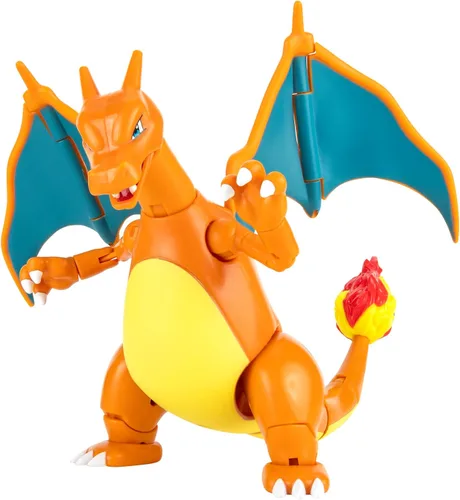 Pokemon Charizard, figura súper articulada de 6 pulgadas, colecciona tus figuras favoritas de Pokémon - Juguetes para niños y fanáticos de Pokémon