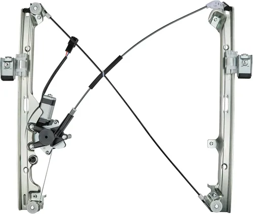 Miniatura 2 de BDFHYK 741-645 Regulador de ventana eléctrica con motor para lado del pasajero delantero derecho para Chevy Silverado, Tahoe, Suburban, Avalanche