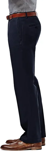 Miniatura 3 de Haggar Men's Premium No Iron Khaki Straight Fit Flat Front Casual Pant